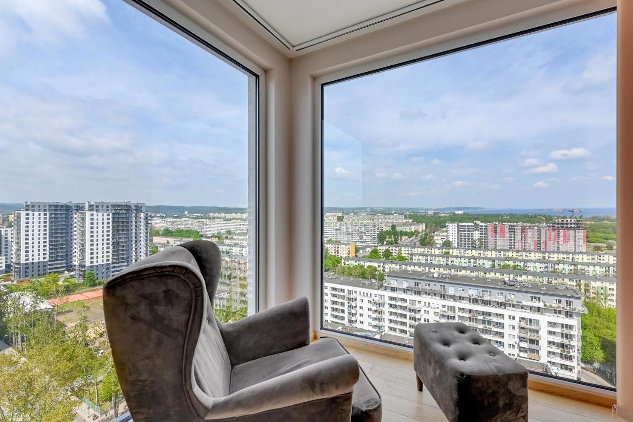 Top Floor Z Widokiem Na Morze By Downtown Apartments Gdańsk Exteriör bild